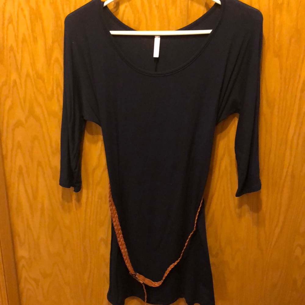 Belted Maternity Shirt